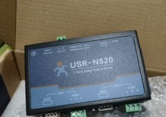 全新！有人双串口服务器RS232/485转以太网modbus